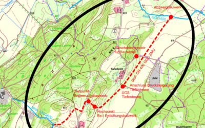 Wir bauen! Neue Wasserleitung zwischen Hochstadt und Unering