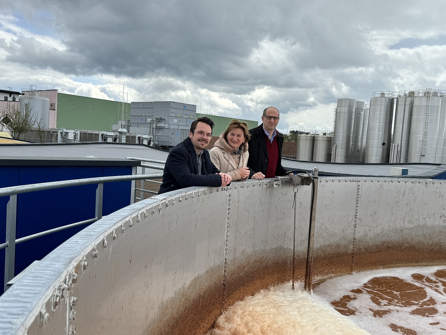 Neue Abwasseranlage Molkerei Andechs